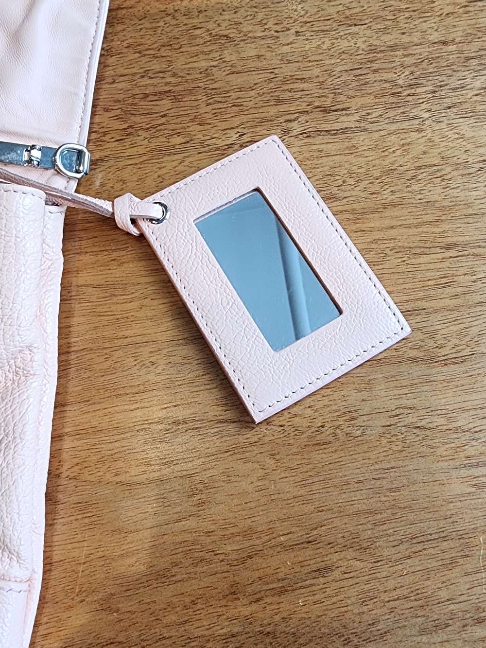 Balenciaga Metallic Edge Classic Envelope Bag Clutch - Pale Pink/Peach - Picture 6 of 16